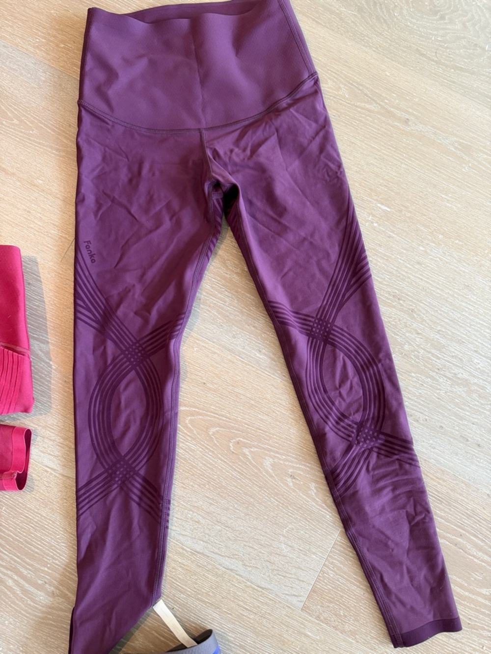 Fabletics High-Waist Sculpting Leggings - Plum
